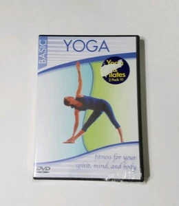 Basic Series Yoga and Pilates DVD 2005 2 Disc-Set - NEW! SEALED!! - Imagen 1 de 3