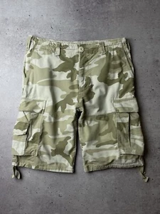 BRANDIT SHORTS MENS MILITARY PATROL COTTON CARGOS SANDSTORM CAMO SIZE L - Picture 1 of 9
