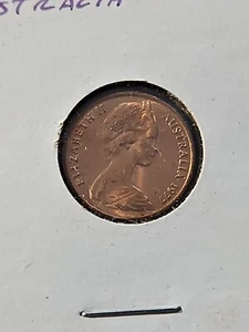 1977 1 CENT AUSTRALIA COIN (KM.#62) - Picture 1 of 2