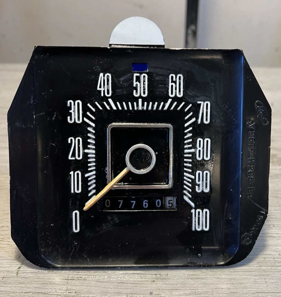 Conjunto velocímetro Ford F100 1973 1974 1975 1976 1977 OEM FORD 100 mph Foto 1 de 4