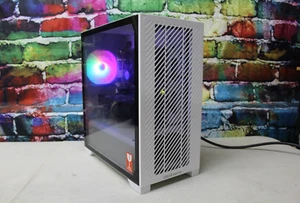 Custom White Gaming Desktop PC Intel Core i7 3,40 Quad 32GB SSD Nvidia RTX 3060 - Bild 1 von 8