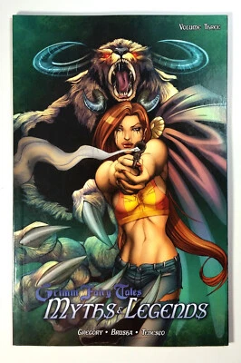 Grimm Fairy Tales Myths & Legends Vol. Cómics de Zenescope de 3 TPB (2012) Foto 1 de 2
