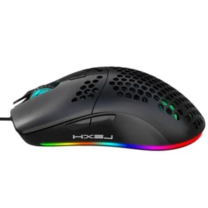 HXSJ J900 Wired Programmable Gaming Mouse RGB Lighting - Picture 1 of 3