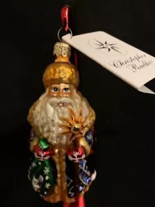 Vintage Christopher Radko Ornament Petite St. Petersburg russische Weihnachtsmann Box & Etikett 1999 - Bild 1 von 12