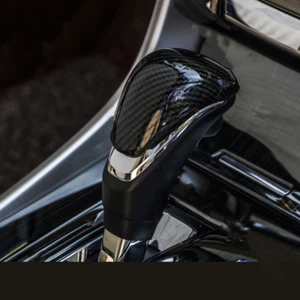 Fit For Honda Accord 2013-2017 Carbon Fiber Color Gear Shift Knob Cover ABS - Picture 1 of 9