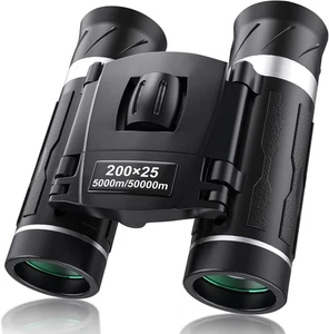 200x25 Compact Binoculars, High Power Mini Pocket Waterproof for Travel &... - Picture 1 of 6