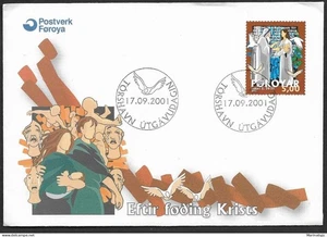 SKV)2001. Faroe Islands. Religion, FDC XF - Picture 1 of 1