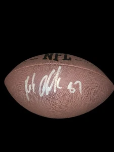 ROB GRONKOWSKI SIGNED NFL FOOTBALL NEW ENGLAND PATRIOTS SUPER BOWL TE JSA - Picture 1 of 1