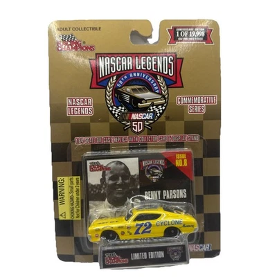 RACING CHAMPIONS NASCAR LEGENDS  #72 BENNY PARSONS, MERCURY CYCLONE - Image 1 of 4