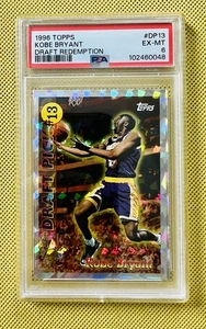 1996 Topps Draft Redemption Kobe Bryant #DP13 PSA 6 - Bild 1 von 2