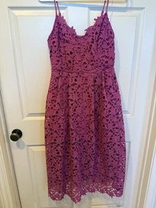 ASTR The Label The Lace Sleeveless Midi Dress XLarge XL Sundress Burgundy - Picture 1 of 12