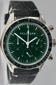 Velgraph - Vintage - Chronograph - Watch – VK63 Mechaquarz - 42 mm - Herrenuhr - - Picture 1 of 5