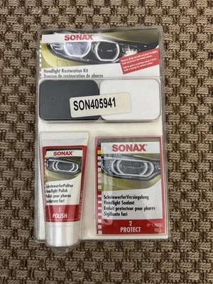 Sonax Headlight Polish Restoration Kit - Image 1 of 2