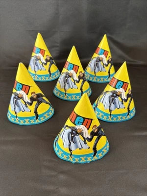 Juego de 6 sombreros de fiesta de papel vintage 2000 X para hombre Marvel Wolverine Foto 1 de 4