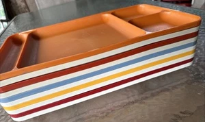 Vintage Tupperware Divided Trays Set Of 10 TV Dinner - Picture 1 of 11