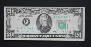 1985 $20 Federal Reserve Note/Richmond/About Uncirculated/F-2075E - Picture 1 of 8