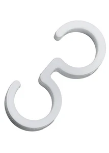 Confezione 80 Clip Pieghevoli Piccole Poly Bianche per Sedie Poly di Chivari - Foto 1 di 8