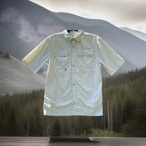 Rustic Ridge Herren M Nylon Outdoor Hemd Kurzarm Wandern Angeln Trail Ready - Bild 1 von 8