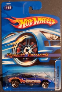 Vintage 2005 Hot Wheels Plymouth Barracuda #183 - Picture 1 of 6
