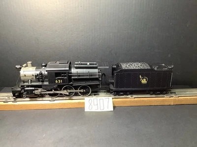 MTH O Gauge Jersey Central 4-6-0 Camelback Engine #631 & Tender - Image 1 of 4