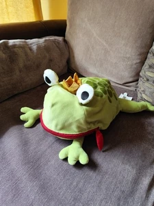 Ikea Minnen Groda Green Prince Frog Crown Plush Toy Pyjama Case Medium Size - Picture 1 of 21
