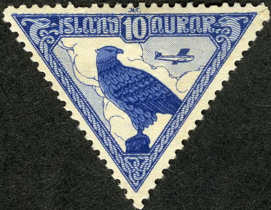 Islandia 1930 Gyrfalcon MH (SC# C3) Foto 1 de 1