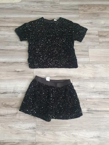 Sequin Shorts & Top 12-13 yrs NWTGS - Picture 1 of 6