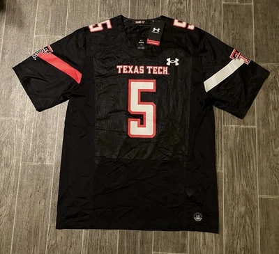 Under Armour Texas Tech Red Raiders Patrick Mahomes II Jersey Mens Large NWT - Image 1 of 4