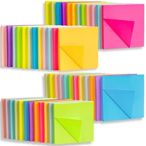 48-Pack 3x3 Inch Sticky Notes - 2400 Sheets in 12 Colors - Picture 1 of 7