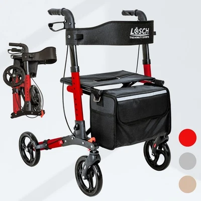 Lösch Reha Rollator TABAS Mobility Rot
