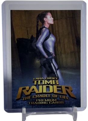 2003 Inkworks  Lara Craft Tomb Raider Cradle Of Life RARE PROMO CARD TR2-1 W/Top - Image 1 of 4