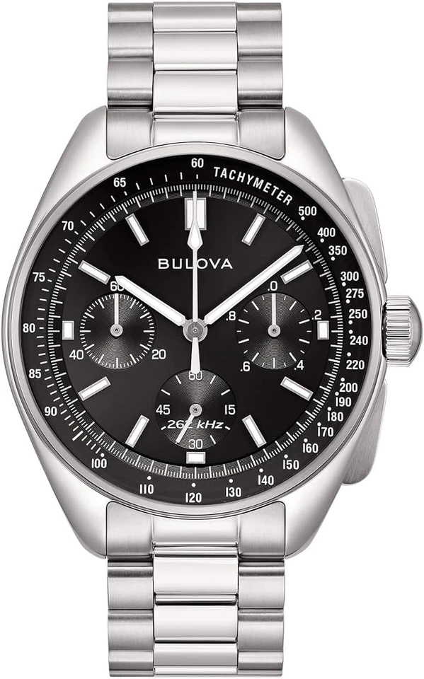 Bulova orologio MoonWatch Lunar Pilot Precisionist Chrono Black 96A299