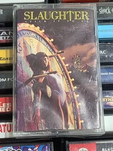 Slaughter Stick It to Ya Cassette Tape Rock Metal - Picture 1 of 4