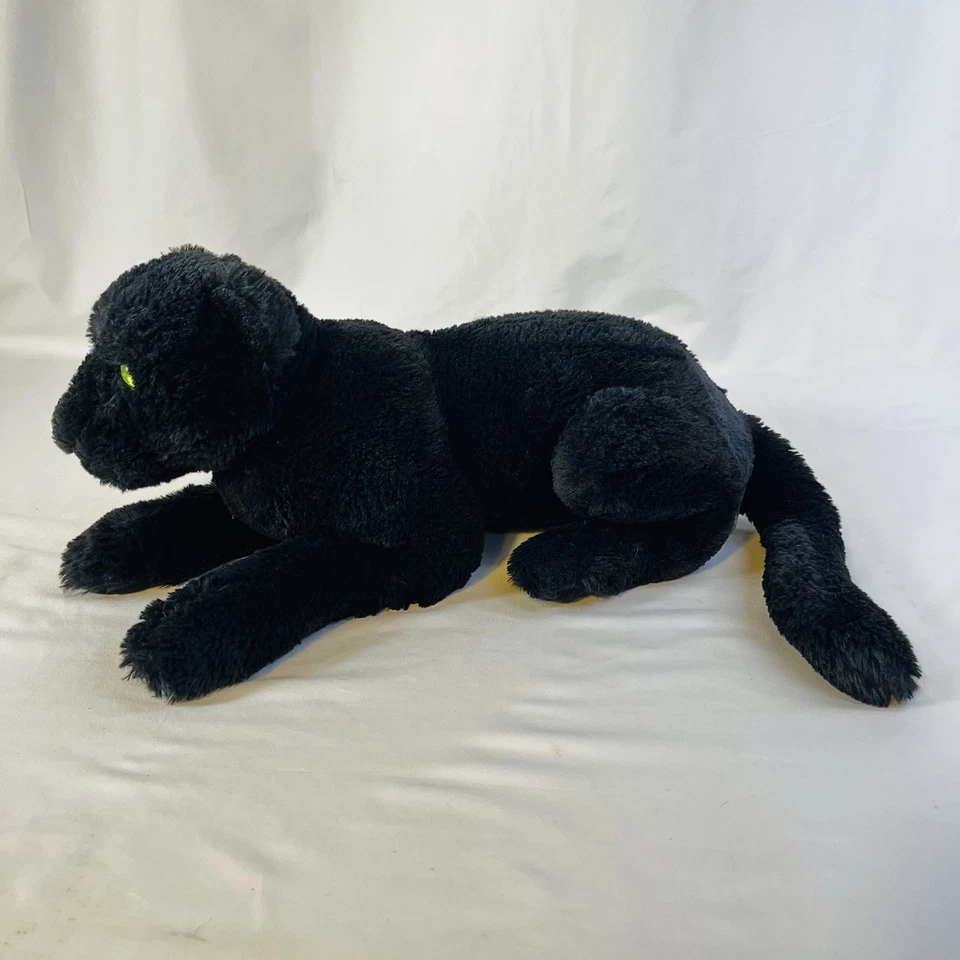 Aurora Super Flopsie Black Panther Stuffed Animal plush 30” Toes To Tail - Image 1 of 4