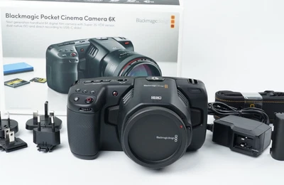 [Exc+++] Blackmagic Design Pocket Cinema Camera 6K EF Mount From #2938A - Image 1 of 4
