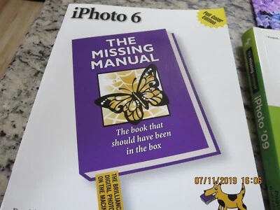 i PHOTO 6 THE MISSING MANUAL-#R4-78 - Image 1 of 4