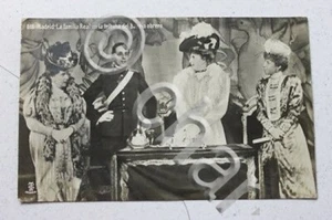 Fotocartolina Re Alfonso XIII Regina Vittoria Eugenia di Battenberg 1907 Spagna - Picture 1 of 1