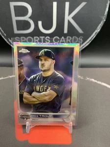 2022 Topps Chrome Update ASG Silver Refractor Mike Trout Los Angeles Angels - Picture 1 of 1