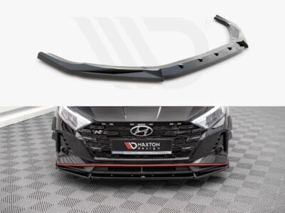 MAXTONDESIGN Front Splitter V2 Gloss Maxton Design for Hyundai i20N MK3