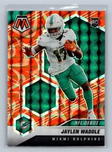JAYLEN WADDLE 2023 PANINI MOSAIC RC #248 ARANCIONE PRIZM MIAMI DELFINI - Foto 1 di 2