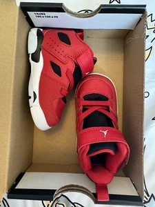 Jordan Flight Club 91 TD 'Gym Red' Size 4C - Picture 1 of 3