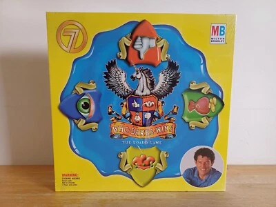 WHO DARES WINS Rare Vintage 1990s Board Game, MB Milton Bradley - New/Sealed - Image 1 of 4