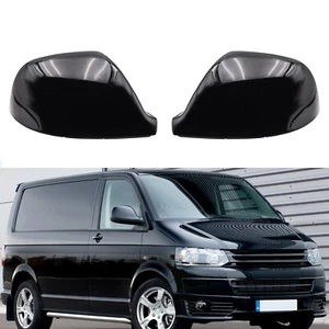 Copri specchietti retrovisori esterni nero lucido per SET VW T5 T6 Amarok - Foto 1 di 11