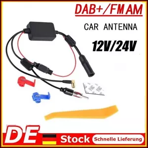 DAB Autoradio Adapter Universal Antenne DAB+ Aktiv Adapter für Autoradio RADIO - Bild 1 von 7