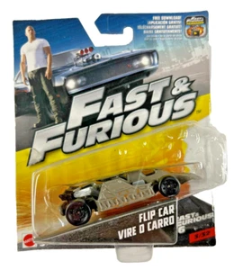 Flip Car Vire O Carro Fast and Furious Model Diecast Car Mattel 1:55 Scale 3/32 - Picture 1 of 1