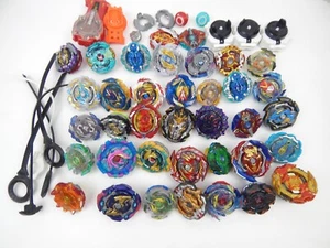 2I Huge BEYBLADE Spinners Lot 35 Pcs + Extras Launchers Prime Apocalypse More - Picture 1 of 5