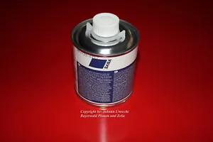 PKW-Anhänger, Planen Reparatur Set I - 250 ml Planenkleber + 0,5 qm PVC Hellgrau - Bild 1 von 1