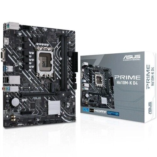 ASUS Prime H610M-K D4 LGA 1700 microATX Intel Scheda Madre