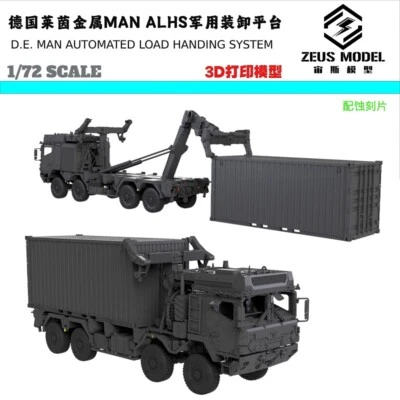 3D printed 1/72 Modern Germany "MAN Automated Load Handling System" Model Kit - Image 1 of 4