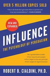 Influence, New Expanded Psychology of Persuasion New Hardcover EXPEDITED SHIP